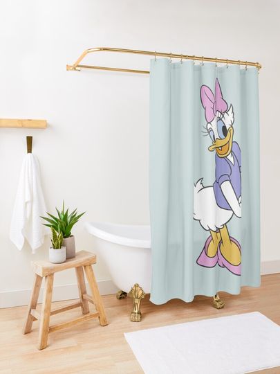 Donal Duck Disney Shower Curtain, Disney Bathroom Decor