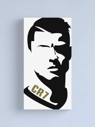 Cr7 CR7 Ronaldo Footballer Canvas