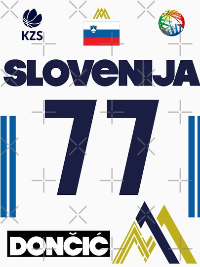 Luka Doncic Slovenija Fan Design Classic T-Shirt