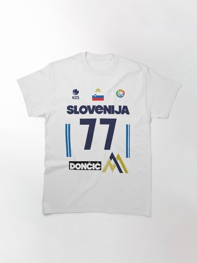Luka Doncic Slovenija Fan Design Classic T-Shirt