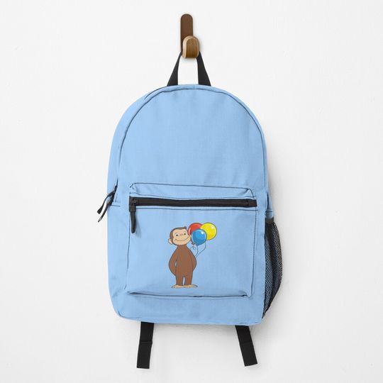 Curious George with balloons Backpack
