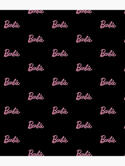barbie black logo Backpack