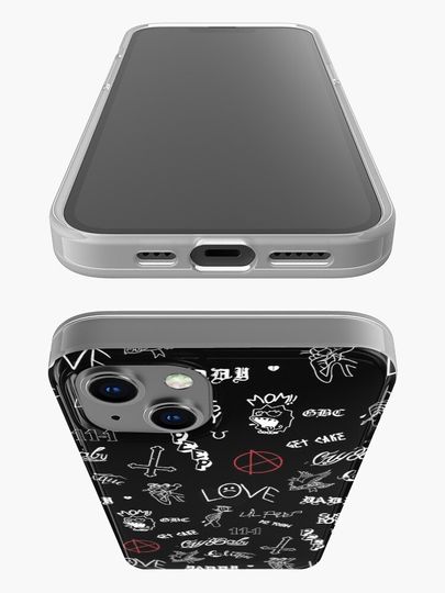 Lil Peep Tattoos iPhone Case