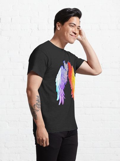 Angel and Devil emoji Classic T-Shirt