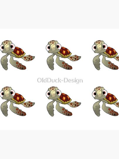 Cute squirt finding nemo Throw Blanket