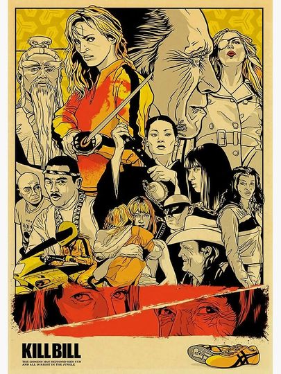 Kill Bill Movie Premium Matte Vertical Poster