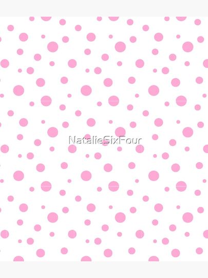 Pink Polka Dot Backpack