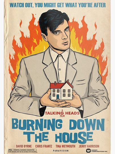 /talking Heads Poster Premium Matte Vertical Poster