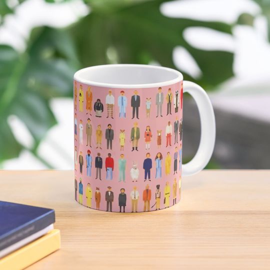 Wes Anderson Movie Characters Coffee Mug