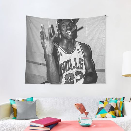 Michael Jordan Tapestry