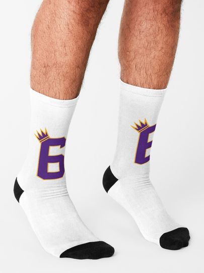 Purple Gold 6! Socks