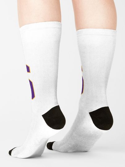 Purple Gold 6! Socks