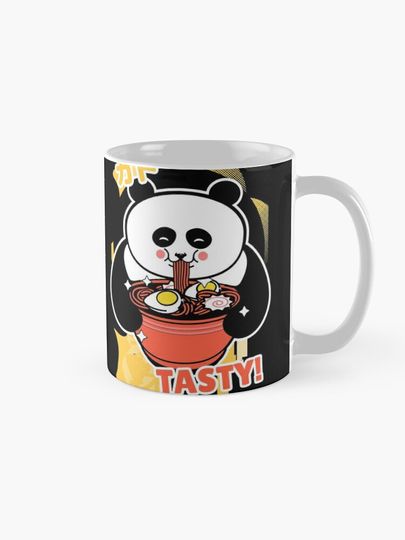 Kawaii Panda Loves Ramen- Ramen Life Tastes Great! Mug