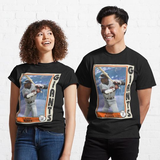 Retro Barry Bonds Giants Trading Card Classic T-Shirt