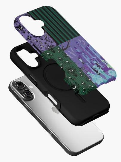 Haunted Mansion Pattern iPhone Case