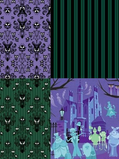 Haunted Mansion Pattern iPhone Case