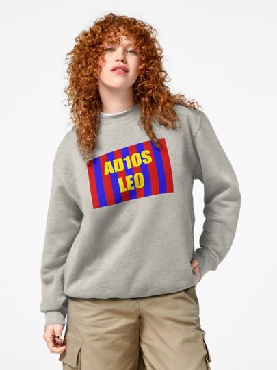 Adios leo messi Pullover Sweatshirt