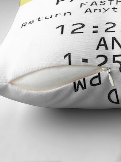 Jungle Cruise Fastpass Pillow