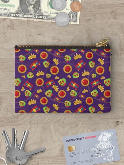 Disney Halloween Evil Queen Icons Makeup Bag