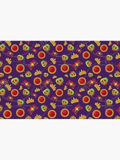 Disney Halloween Evil Queen Icons Makeup Bag