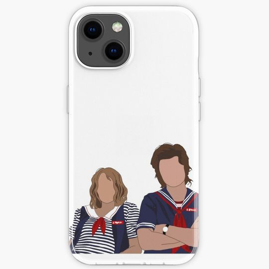 Steve and Robin iPhone Case