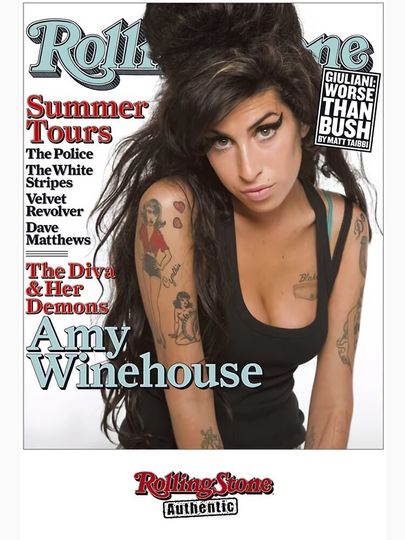 Rolling Amy Winehouse Unisex T-Shirt