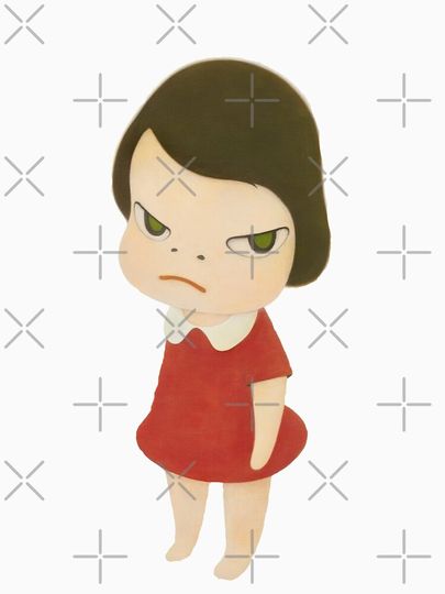 yoshitomo nara Baseball ¾ Sleeve Tee