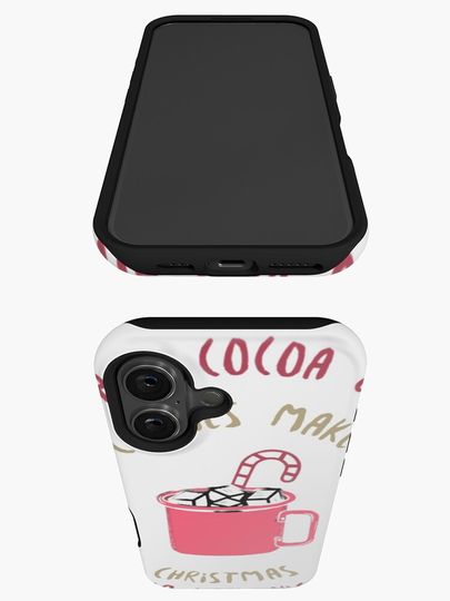 Hot Cocoa & Cookies Make Christmas iPhone Case