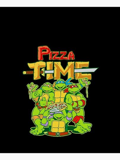 Pizza Time TMNT Teenage Mutant Ninja Turtles Apron