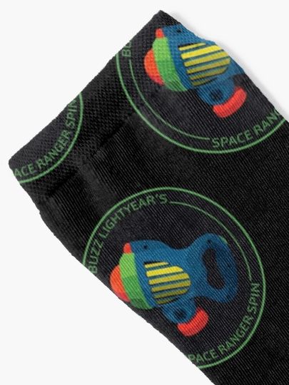 Buzz Lightyear Ride Design Socks