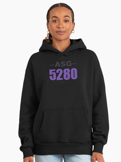 Asg5280 Champions Premium Oversized Hoodie