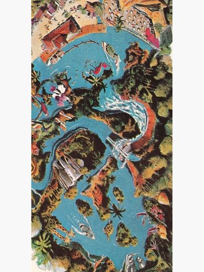 Jungle Cruise Art Duffle Bag