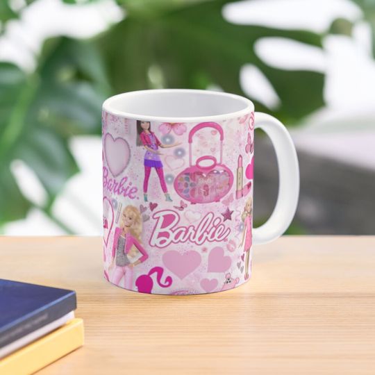 Barbie Collage Coffee Mug