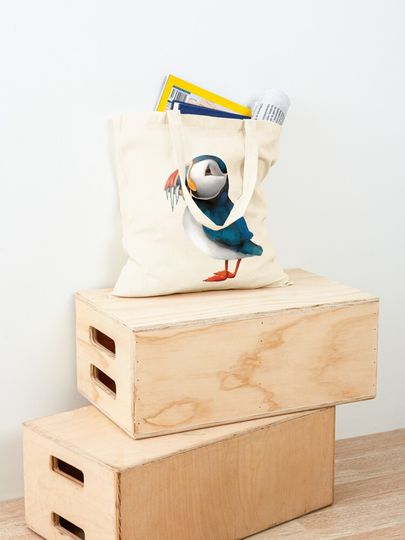 Puffin Tote Bag