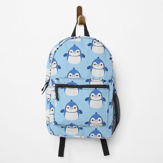Stuffed Blue Jay Drawing Backpack