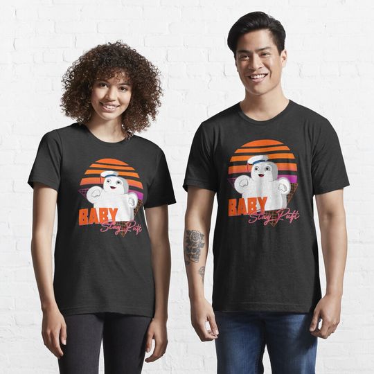 Vaporwave Baby Stay Puft Marshmallow Man T-Shirt