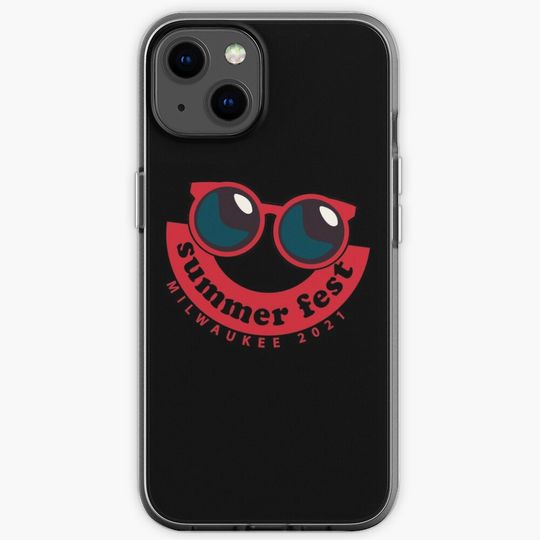 Summer Milwaukee Music Festival Smile Sunglasses 2021 iPhone Case