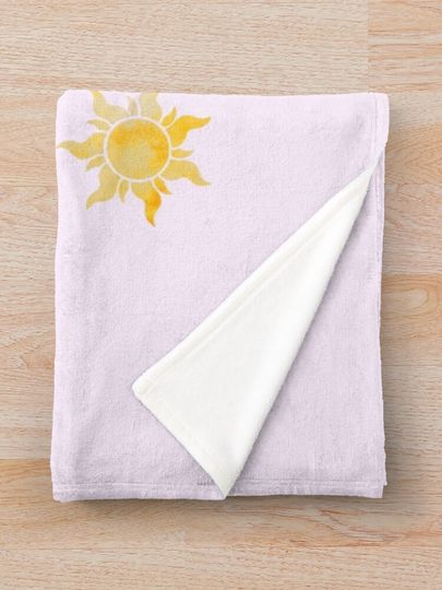 Go Live Your Dream Tangled Throw Blanket