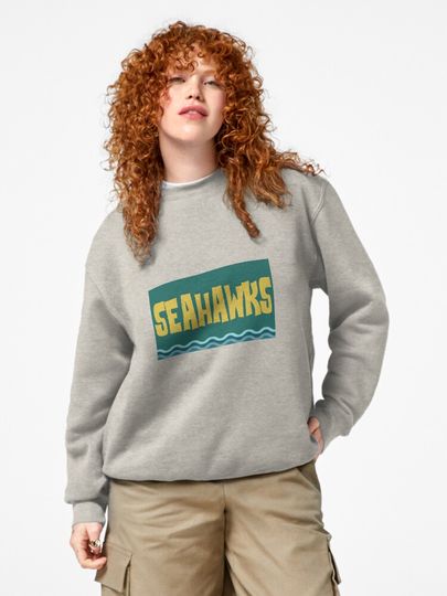 Retro UNCW Seahawks Pullover Sweatshirt