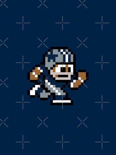 Dallas Cowboys (Tecmo Super Bowl Football Player) iPhone Case