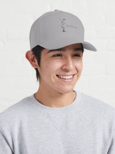Get the funk of my face Baseball softball players Cap