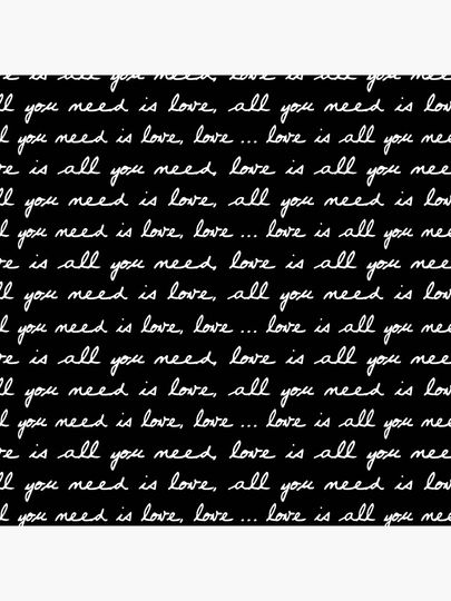 The Beatles - All you need is love Pillow