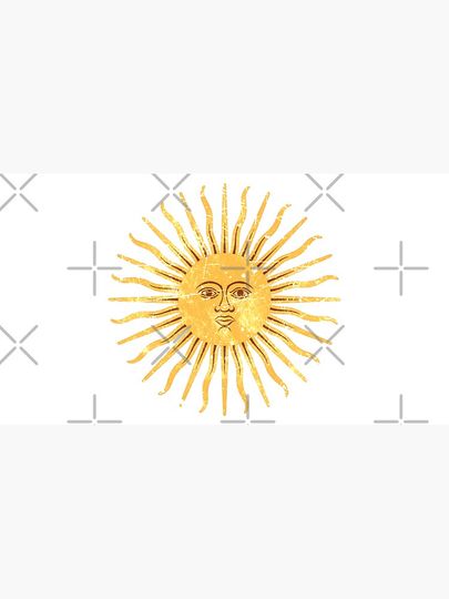 Argentina Flag Symbol Sun Baseball Cap
