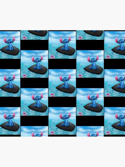 Stitch On The Beach Throw Blanket