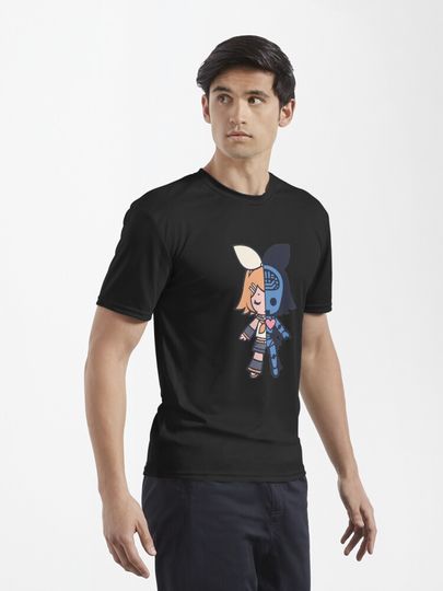 Kagamine Rin Kokoro Chibi Active T-Shirt