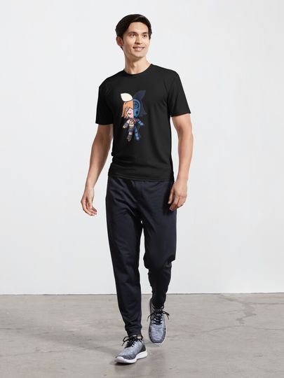 Kagamine Rin Kokoro Chibi Active T-Shirt