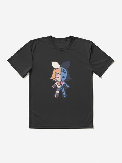 Kagamine Rin Kokoro Chibi Active T-Shirt