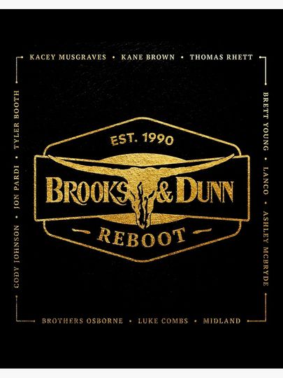 Brooks & Dunn - Reboot Premium Matte Vertical Poster