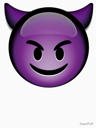 Devil Emoji Unisex Classic T-Shirt