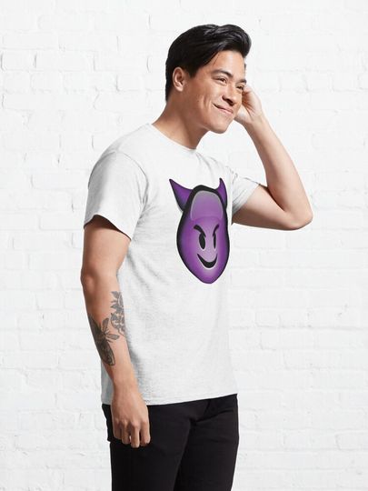 Devil Emoji Unisex Classic T-Shirt